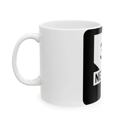 Nevada 30 (Nevada) (Road Sign) White Coffee Mug - Go Mug Yourself