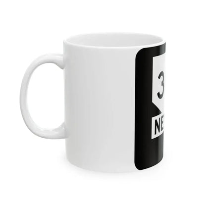 Nevada 304 (Nevada) (Road Sign) White Coffee Mug - Go Mug Yourself