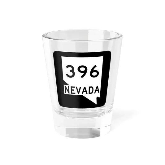 Nevada 396 (Nevada) (Road Sign) Shot Glass 1.5oz 1.5oz - Go Mug Yourself