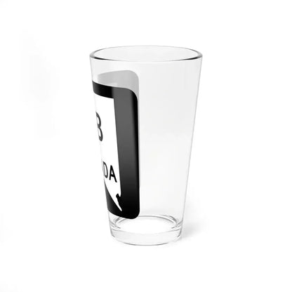 Nevada 3B (Nevada) (Road Sign) Pint Glass 16oz - Go Mug Yourself