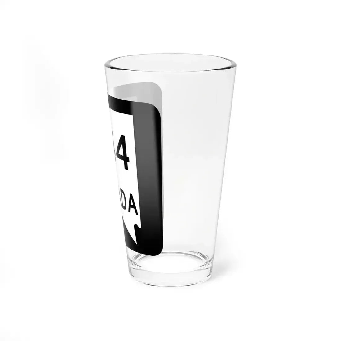 Nevada 444 (Nevada) (Road Sign) Pint Glass 16oz - Go Mug Yourself