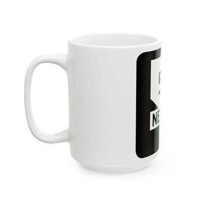 Nevada 511 (Nevada) (Road Sign) White Coffee Mug - Go Mug Yourself