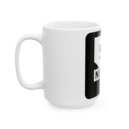 Nevada 52 (Nevada) (Road Sign) White Coffee Mug - Go Mug Yourself
