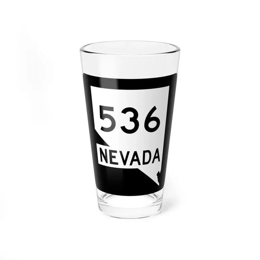 Nevada 536 (Nevada) (Road Sign) Pint Glss 16oz 16oz - Go Mug Yourself