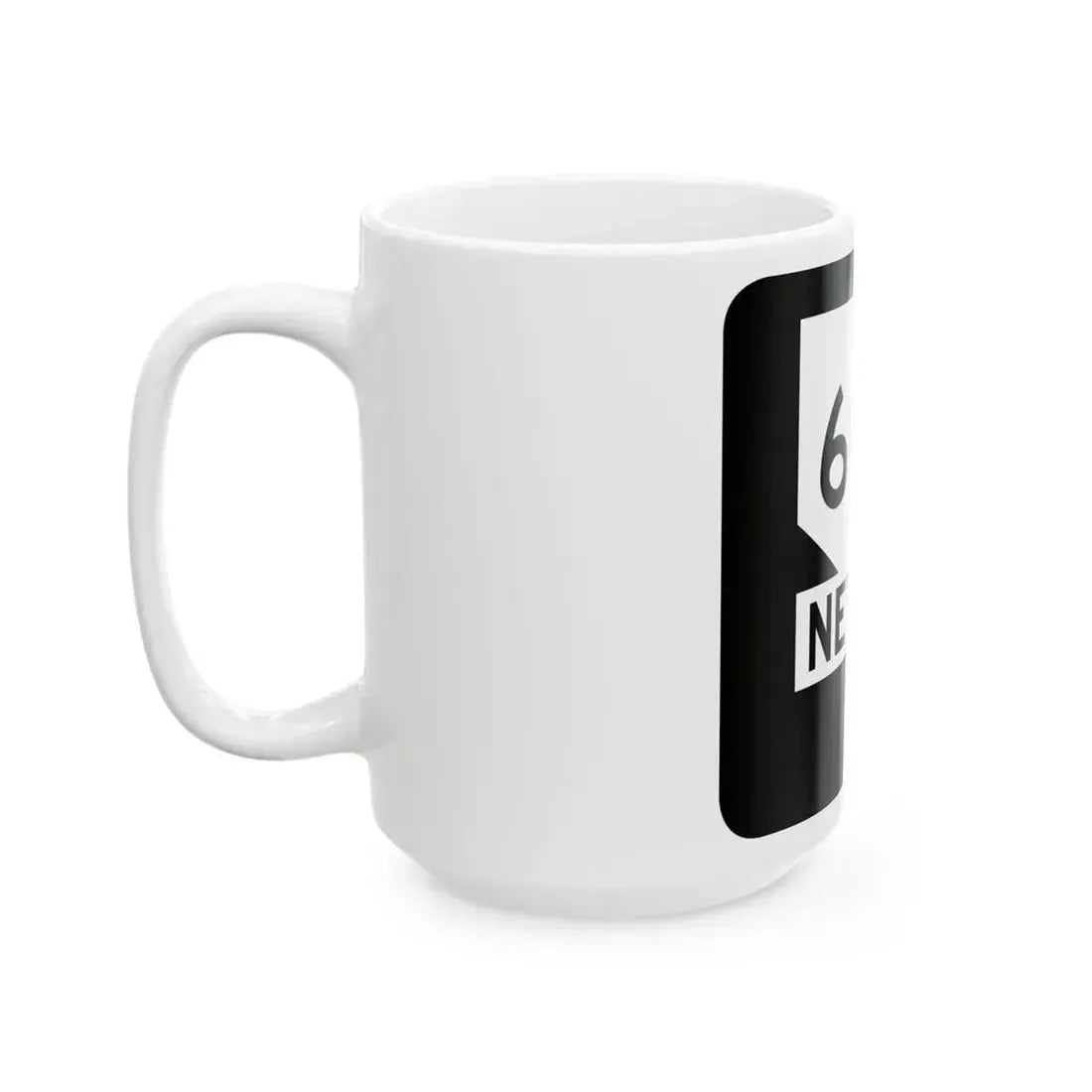Nevada 602 (Nevada) (Road Sign) White Coffee Mug - Go Mug Yourself