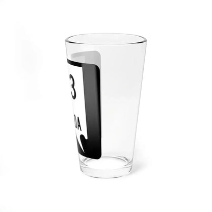 Nevada 613 (Nevada) (Road Sign) Pint Glass 16oz - Go Mug Yourself