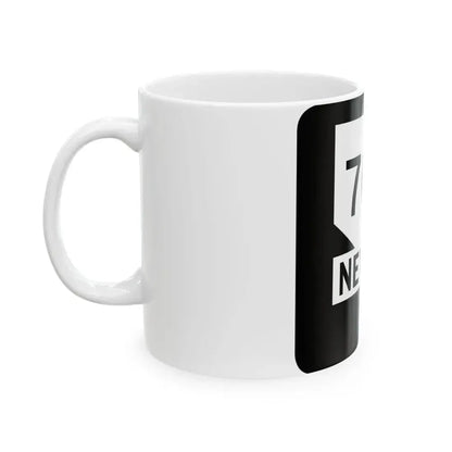 Nevada 705 (Nevada) (Road Sign) White Coffee Mug - Go Mug Yourself