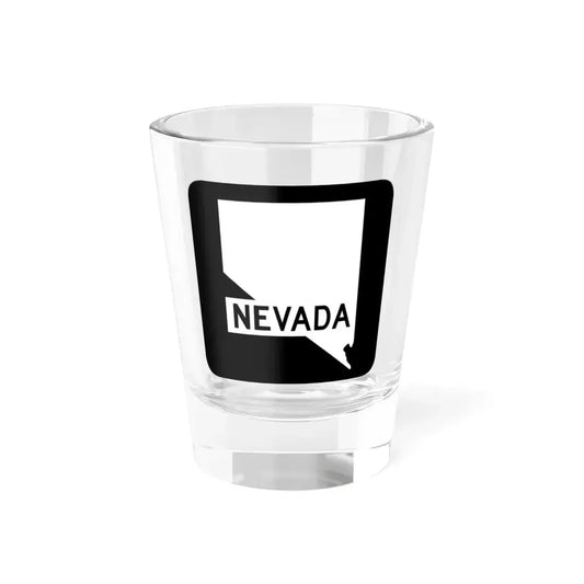 Nevada blank (Nevada) (Road Sign) Shot Glass 1.5oz 1.5oz - Go Mug Yourself