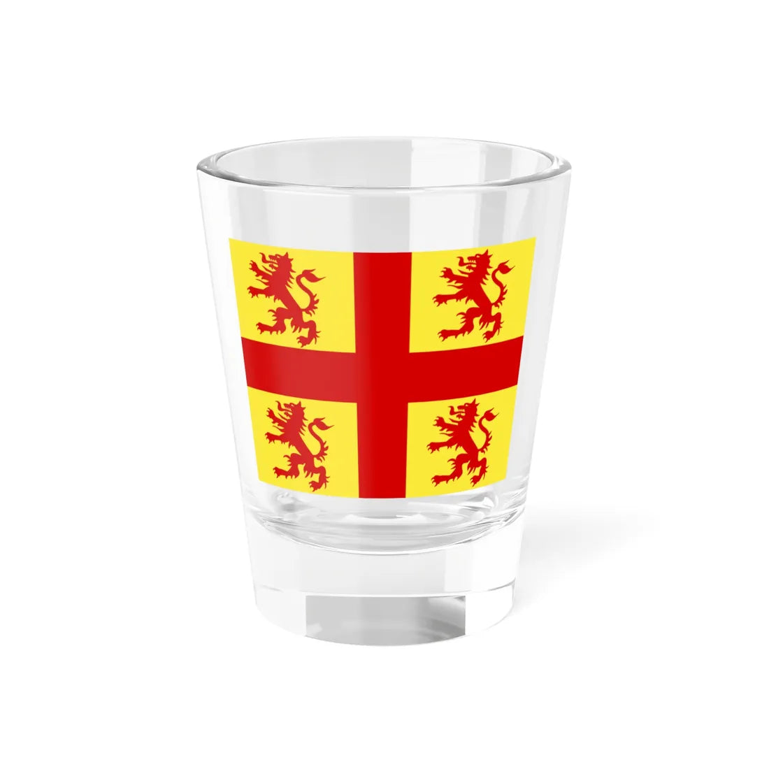 Nevele vlag (Belgium) Shot Glass 1.5oz 1.5oz - Go Mug Yourself