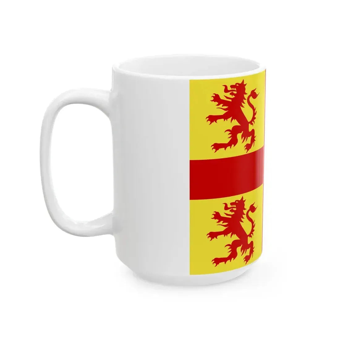 Nevele vlag (Belgium) White Coffee Mug - Go Mug Yourself