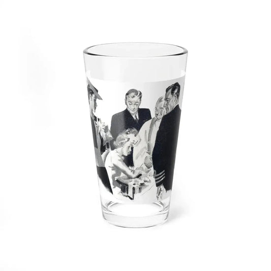 Never a One for Her (1), Woman and Home (British), September 1943 (Magazine Illustration) Pint Glass 16oz 16oz - Go Mug Yourself