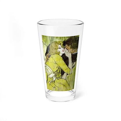 Never Alone Again, Redbook, April 1961 (Magazine Illustration) Pint Glass 16oz 16oz - Go Mug Yourself