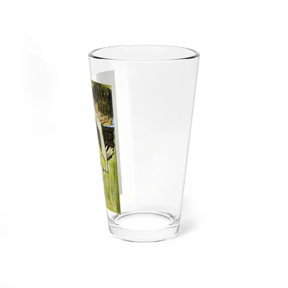 Never Alone Again, Redbook, April 1961 (Magazine Illustration) Pint Glass 16oz - Go Mug Yourself