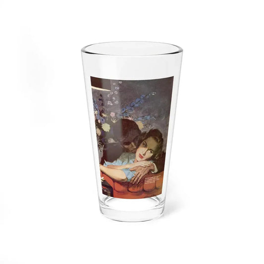 Never Another Love (Pt. 2), Redbook, November 1948 (Magazine Illustration) Pint Glass 16oz 16oz - Go Mug Yourself