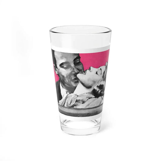Never Look Back by Mary James, Woman's Own magazine, 1957 (Magazine Illustration) Pint Glass 16oz 16oz - Go Mug Yourself