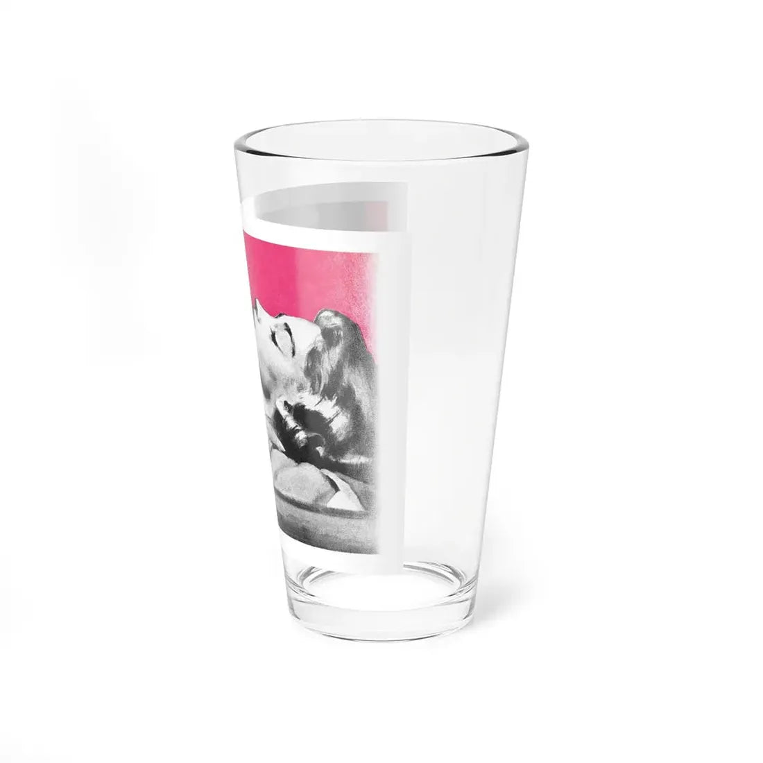 Never Look Back by Mary James, Woman's Own magazine, 1957 (Magazine Illustration) Pint Glass 16oz - Go Mug Yourself