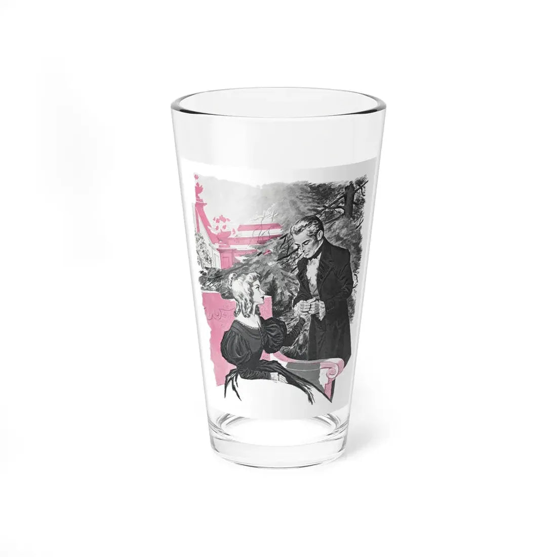 Never Look Back by Robert Blake (1), Woman's Illustrated magazine, 1958 (Magazine Illustration) Pint Glass 16oz 16oz - Go Mug Yourself