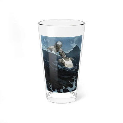Never See Snow Again (2), Cosmopolitan, August 1936 (Magazine Illustration) Pint Glass 16oz 16oz - Go Mug Yourself