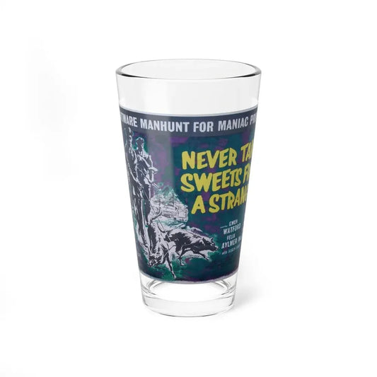 NEVER TAKE SWEETS FROM A STRANGER 1960 Movie Poster - Pint Glass 16oz 16oz - Go Mug Yourself
