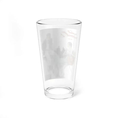 Never Talk to Strangers (1), Redbook, December 1932 (Magazine Illustration) Pint Glass 16oz - Go Mug Yourself
