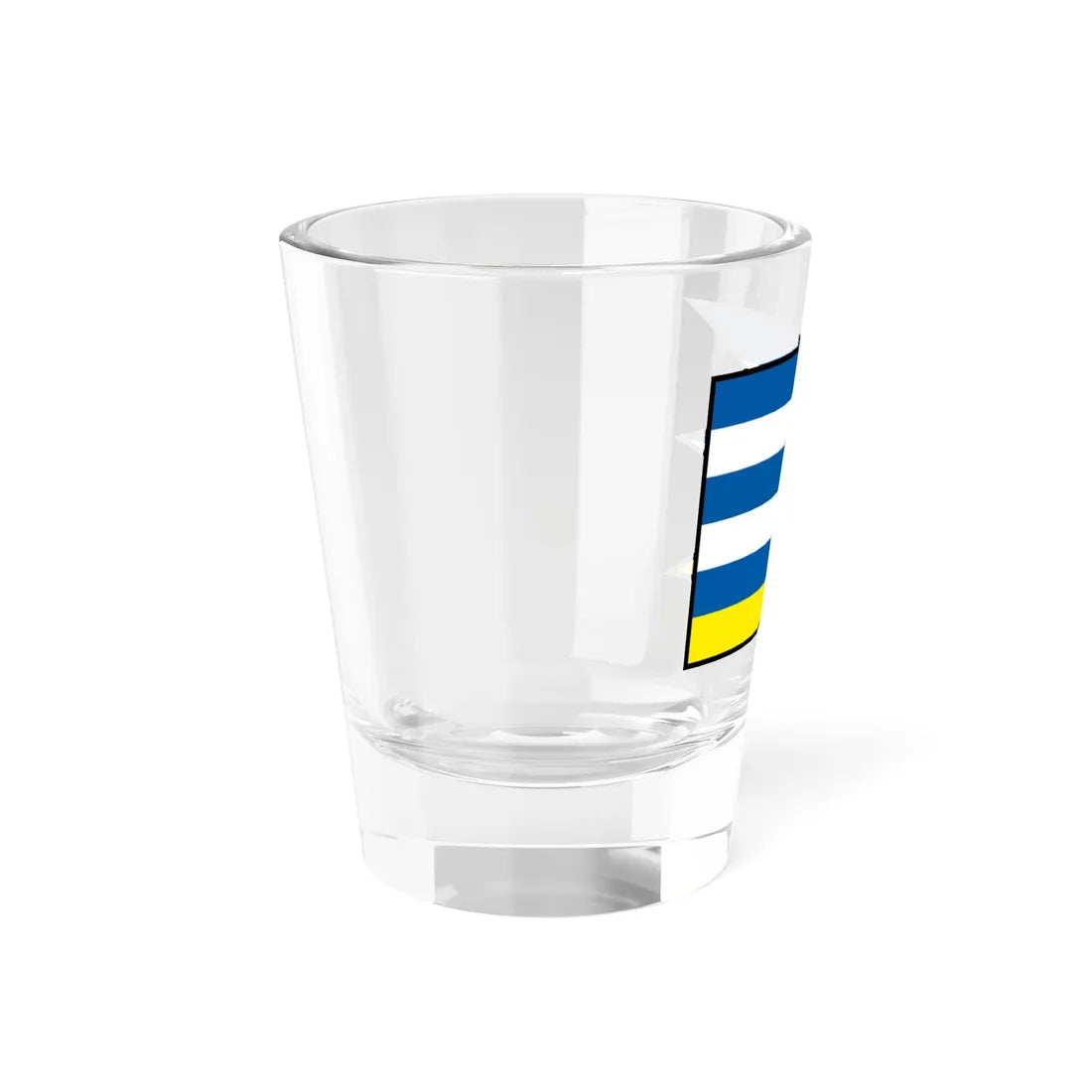 Neverice Zlate Moravce Flag (Slovakia) Shot Glass 1.5oz - Go Mug Yourself