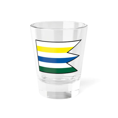 Nevidzany Prievidza Flag (Slovakia) Shot Glass 1.5oz 1.5oz - Go Mug Yourself