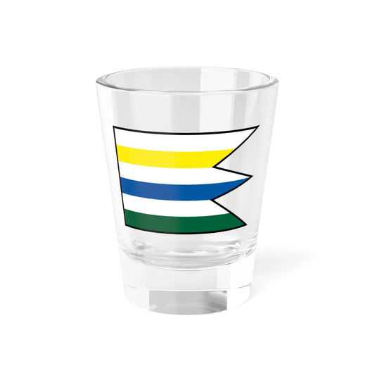 Nevidzany Prievidza Flag (Slovakia) Shot Glass 1.5oz 1.5oz - Go Mug Yourself