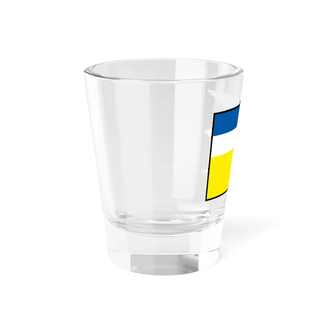 Nevidzany Zlate Moravce Flag (Slovakia) Shot Glass 1.5oz - Go Mug Yourself