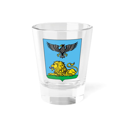 New Coat of arms of Belgorod Oblast (Russia) (Coat of Arms) Shot Glass 1.5oz 1.5oz - Go Mug Yourself