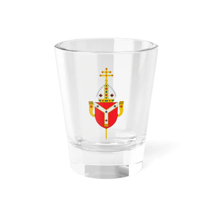 New Coat of arms of the Archdiocese of Westminster (England) (Coat of Arms) Shot Glass 1.5oz 1.5oz - Go Mug Yourself