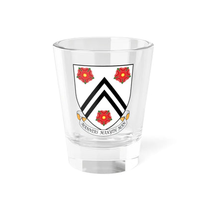New College Oxford Coat Of Arms Motto (England) (Coat of Arms) Shot Glass 1.5oz 1.5oz - Go Mug Yourself