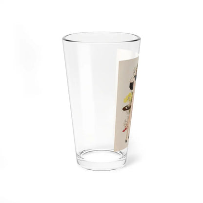 New Dress, 1939 (Magazine Illustration) Pint Glass 16oz-Go Mug Yourself