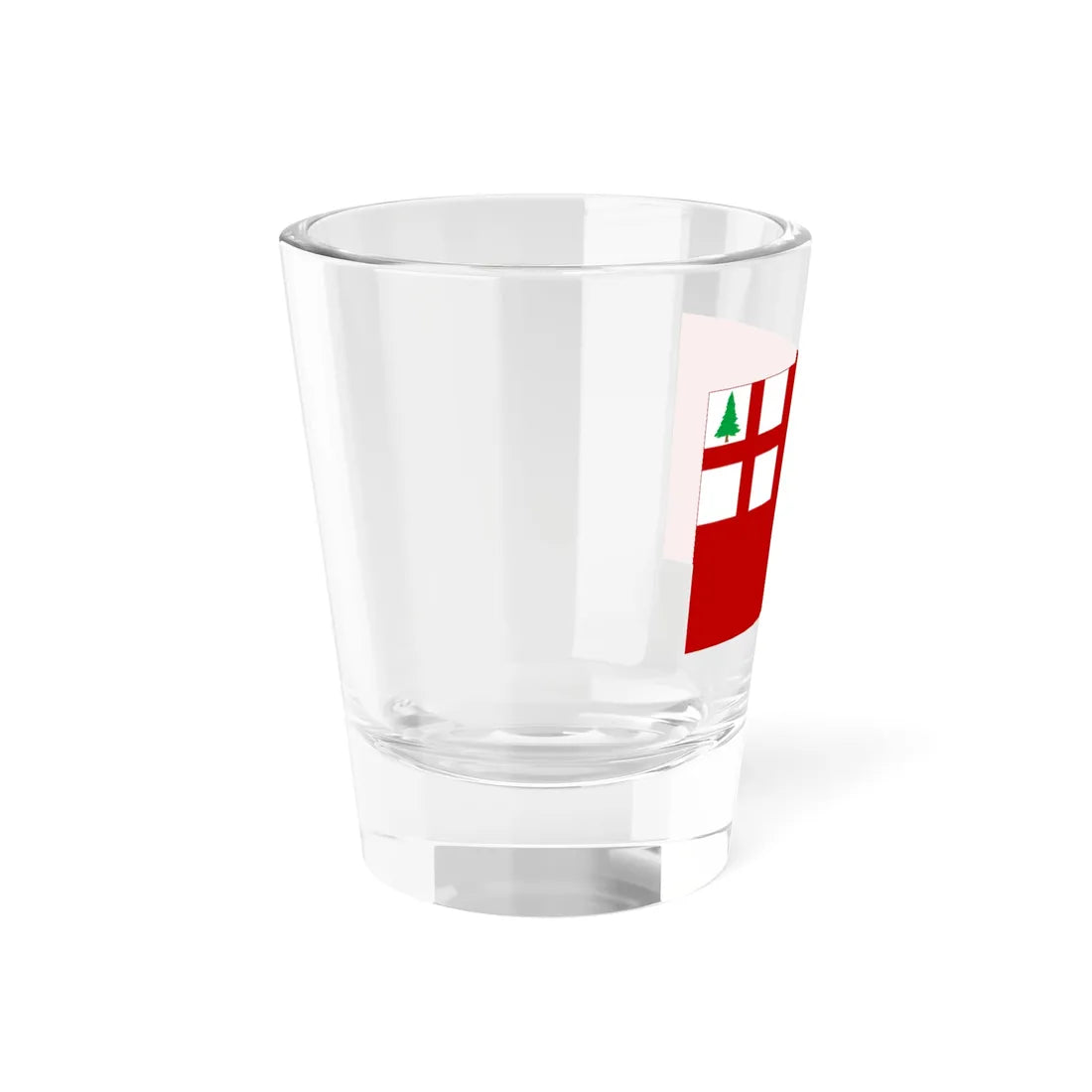 New England combo flag (United States) Shot Glass 1.5oz - Go Mug Yourself