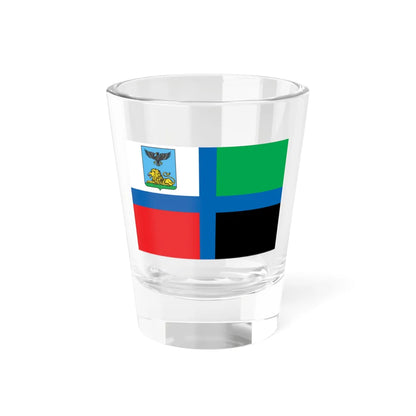 New Flag of Belgorod Oblast (Russia) Shot Glass 1.5oz 1.5oz - Go Mug Yourself