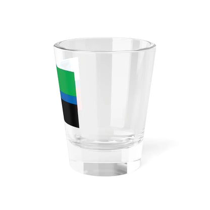 New Flag of Belgorod Oblast (Russia) Shot Glass 1.5oz - Go Mug Yourself