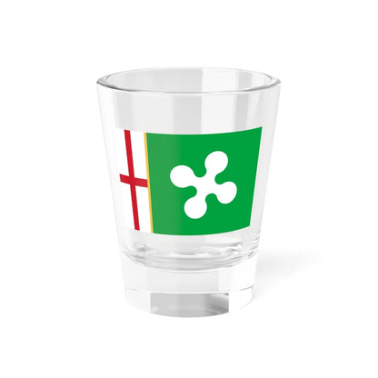 New Flag of Lombardy - project 2015 (Italy) Shot Glass 1.5oz 1.5oz - Go Mug Yourself