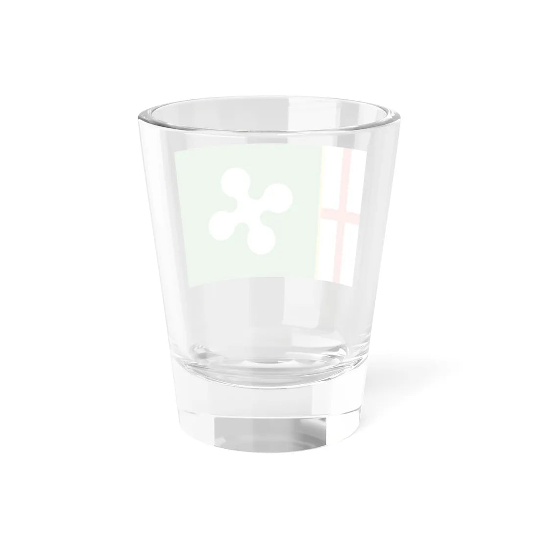 New Flag of Lombardy - project 2015 (Italy) Shot Glass 1.5oz - Go Mug Yourself