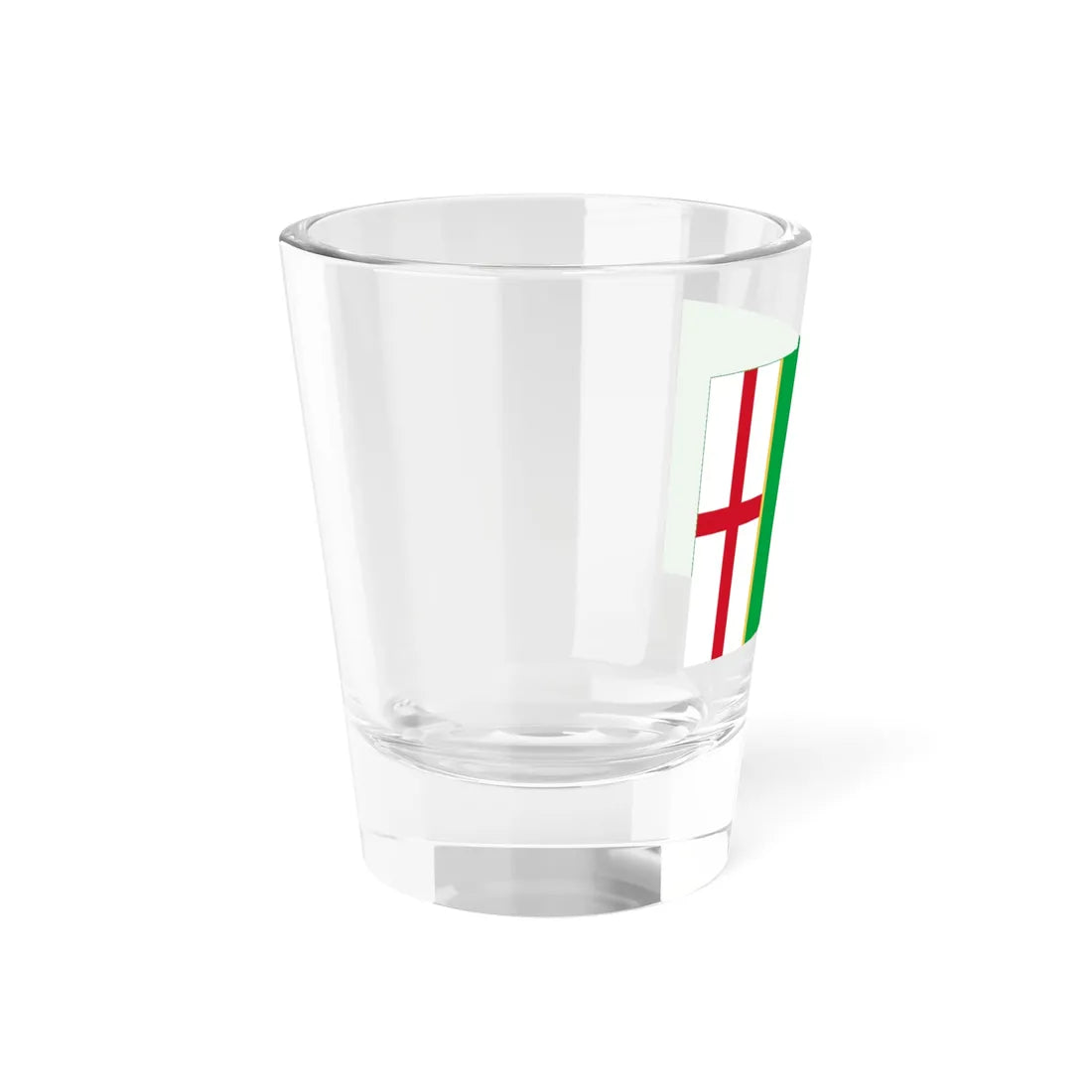 New Flag of Lombardy - project 2015 (Italy) Shot Glass 1.5oz - Go Mug Yourself