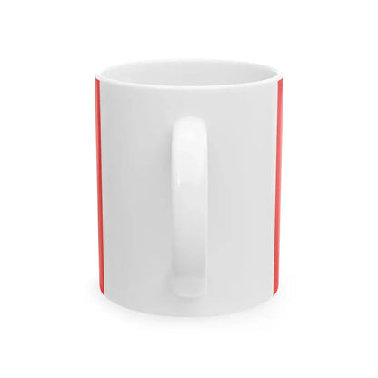 New Flag of Occitania with star (France) White Coffee Mug - Go Mug Yourself