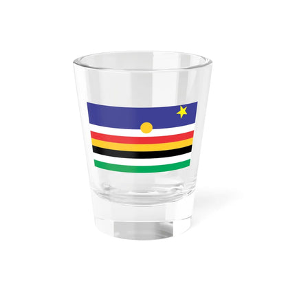 New Flag of the Shilluk Kingdom (South Sudan) Shot Glass 1.5oz 1.5oz - Go Mug Yourself
