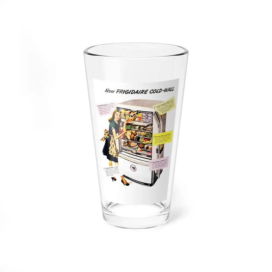 New Frigidaire Cold-Wall advt, Parent's Magazine, July 1947 (Magazine Illustration) Pint Glass 16oz 16oz - Go Mug Yourself