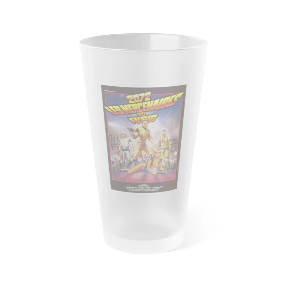 NEW GLADIATORS 1984 Movie Poster - Frosted Pint Glass 16oz-16oz-Frosted-Go Mug Yourself