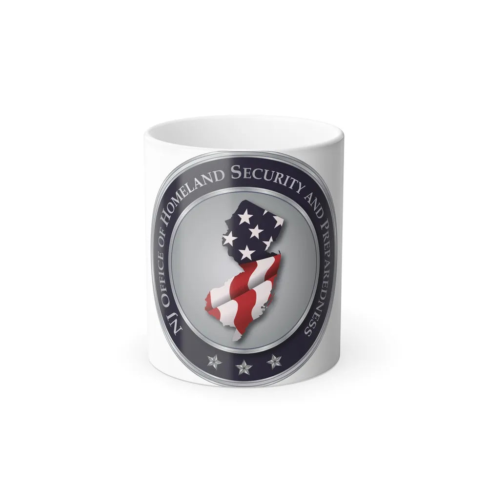 New Jersey Office of Homeland Security and Preparedness - Color Changing Mug 11oz-11oz-Go Mug Yourself