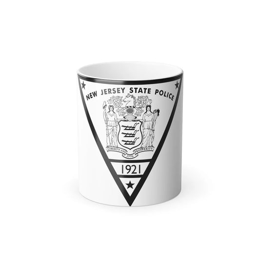 New Jersey State Police - Color Changing Mug 11oz-11oz-Go Mug Yourself