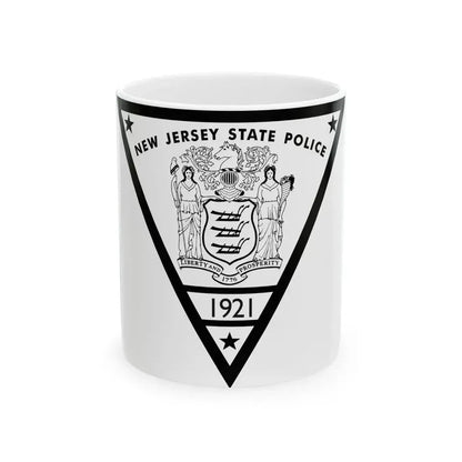 New Jersey State Police - White Coffee Mug 11oz - Go Mug Yourself
