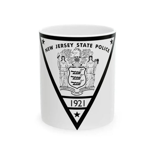 New Jersey State Police - White Coffee Mug 11oz - Go Mug Yourself