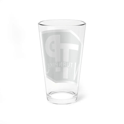 New Jersey Turnpike Shield (New Jersey) (Road Sign) Pint Glass 16oz - Go Mug Yourself