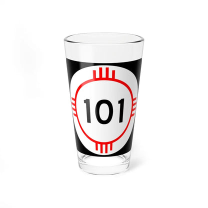 New Mexico 101 (New Mexico) (Road Sign) Pint Glass 16oz 16oz - Go Mug Yourself