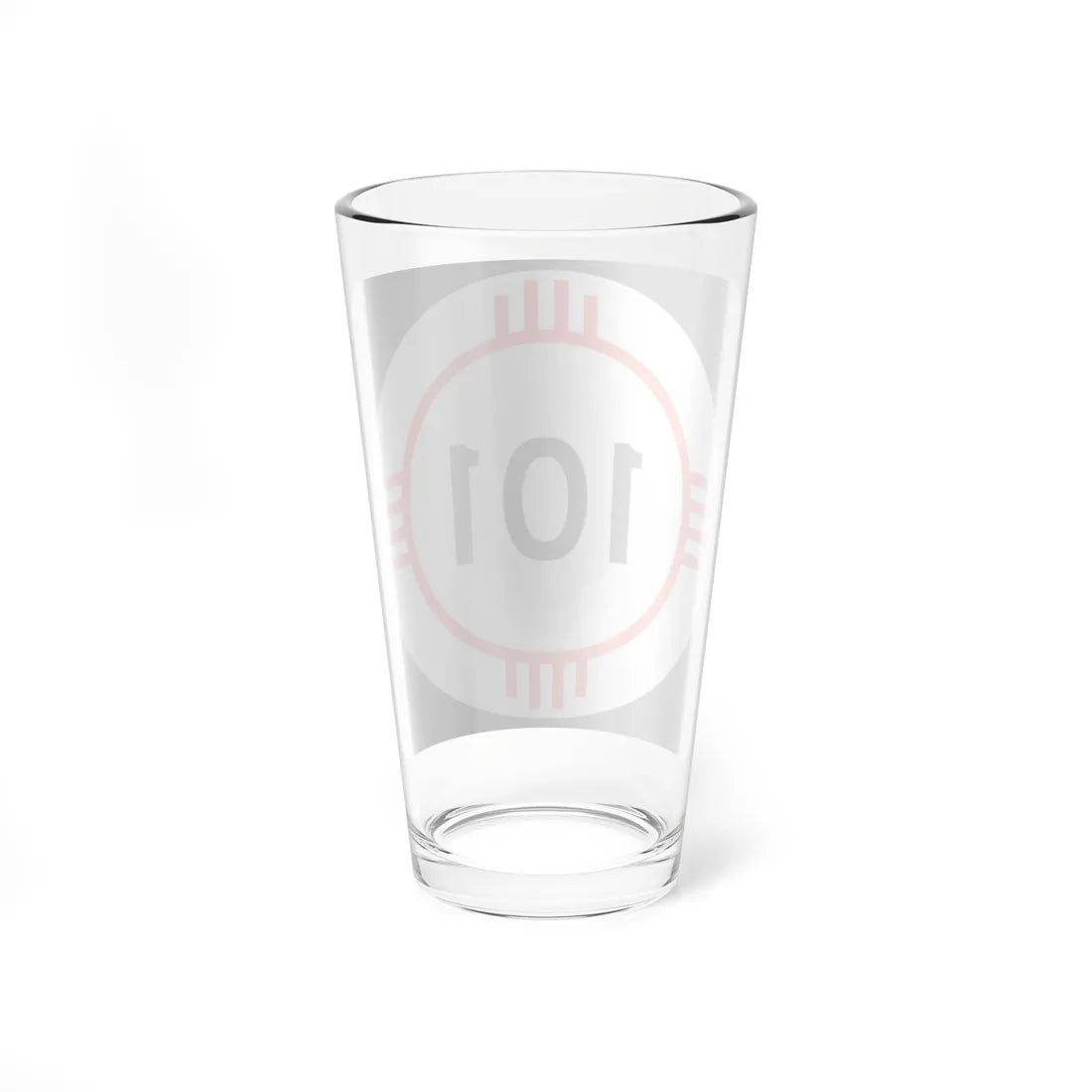 New Mexico 101 (New Mexico) (Road Sign) Pint Glass 16oz - Go Mug Yourself