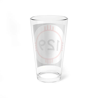 New Mexico 129 (New Mexico) (Road Sign) Pint Glass 16oz - Go Mug Yourself